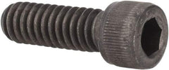 Value Collection - 1/4-20 UNC Hex Socket Drive, Socket Cap Screw - Alloy Steel, Black Oxide Finish, Fully Threaded, 3/4" Length Under Head - Eagle Tool & Supply