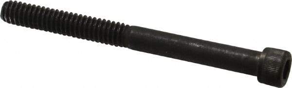 Value Collection - 1/4-20 UNC Hex Socket Drive, Socket Cap Screw - Alloy Steel, Black Oxide Finish, Partially Threaded, 2-3/4" Length Under Head - Eagle Tool & Supply