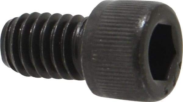 Value Collection - 5/16-18 UNC Hex Socket Drive, Socket Cap Screw - Alloy Steel, Black Oxide Finish, Fully Threaded, 1/2" Length Under Head - Eagle Tool & Supply