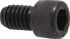 Value Collection - 5/16-18 UNC Hex Socket Drive, Socket Cap Screw - Alloy Steel, Black Oxide Finish, Fully Threaded, 1/2" Length Under Head - Eagle Tool & Supply