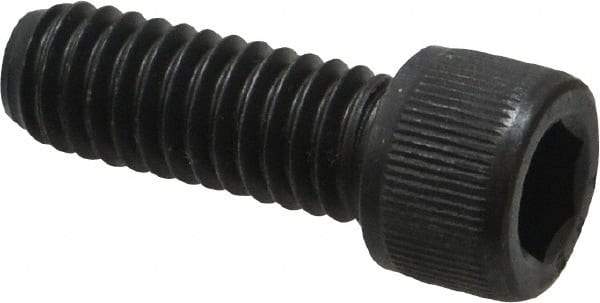 Value Collection - 5/16-18 UNC Hex Socket Drive, Socket Cap Screw - Alloy Steel, Black Oxide Finish, Fully Threaded, 7/8" Length Under Head - Eagle Tool & Supply