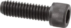 Value Collection - 5/16-18 UNC Hex Socket Drive, Socket Cap Screw - Alloy Steel, Black Oxide Finish, Fully Threaded, 1" Length Under Head - Eagle Tool & Supply