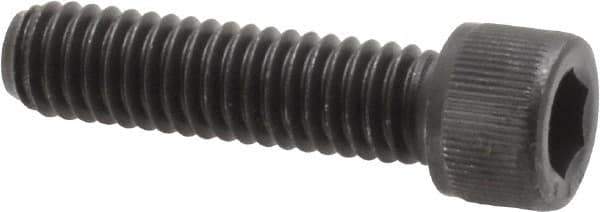 Value Collection - 5/16-18 UNC Hex Socket Drive, Socket Cap Screw - Alloy Steel, Black Oxide Finish, Fully Threaded, 1-1/4" Length Under Head - Eagle Tool & Supply