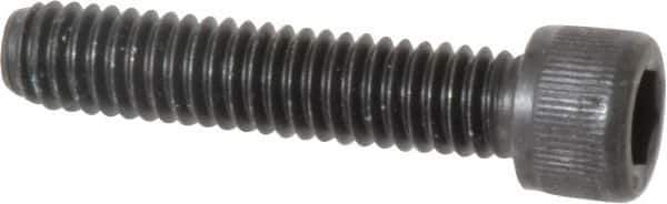 Value Collection - 5/16-18 UNC Hex Socket Drive, Socket Cap Screw - Alloy Steel, Black Oxide Finish, Fully Threaded, 1-1/2" Length Under Head - Eagle Tool & Supply