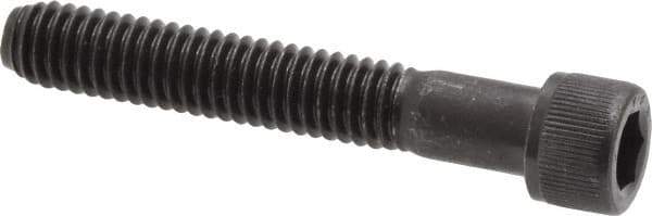 Value Collection - 5/16-18 UNC Hex Socket Drive, Socket Cap Screw - Alloy Steel, Black Oxide Finish, Partially Threaded, 2" Length Under Head - Eagle Tool & Supply