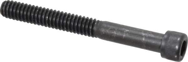 Value Collection - 5/16-18 UNC Hex Socket Drive, Socket Cap Screw - Alloy Steel, Black Oxide Finish, Partially Threaded, 3" Length Under Head - Eagle Tool & Supply