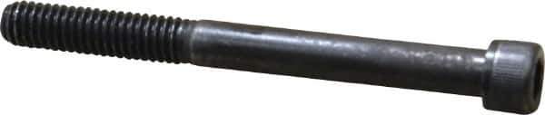 Value Collection - 5/16-18 UNC Hex Socket Drive, Socket Cap Screw - Alloy Steel, Black Oxide Finish, Partially Threaded, 3-1/4" Length Under Head - Eagle Tool & Supply