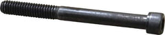 Value Collection - 5/16-18 UNC Hex Socket Drive, Socket Cap Screw - Alloy Steel, Black Oxide Finish, Partially Threaded, 3-1/4" Length Under Head - Eagle Tool & Supply