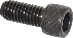 Value Collection - 3/8-16 UNC Hex Socket Drive, Socket Cap Screw - Alloy Steel, Black Oxide Finish, Fully Threaded, 7/8" Length Under Head - Eagle Tool & Supply