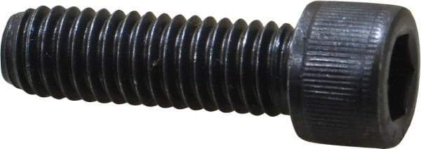 Value Collection - 3/8-16 UNC Hex Socket Drive, Socket Cap Screw - Alloy Steel, Black Oxide Finish, Fully Threaded, 1-1/4" Length Under Head - Eagle Tool & Supply