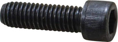 Value Collection - 3/8-16 UNC Hex Socket Drive, Socket Cap Screw - Alloy Steel, Black Oxide Finish, Fully Threaded, 1-1/4" Length Under Head - Eagle Tool & Supply