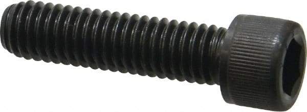 Value Collection - 3/8-16 UNC Hex Socket Drive, Socket Cap Screw - Alloy Steel, Black Oxide Finish, Fully Threaded, 1-1/2" Length Under Head - Eagle Tool & Supply