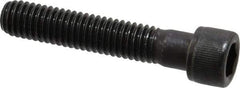 Value Collection - 3/8-16 UNC Hex Socket Drive, Socket Cap Screw - Alloy Steel, Black Oxide Finish, Partially Threaded, 2" Length Under Head - Eagle Tool & Supply