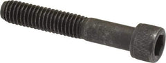 Value Collection - 3/8-16 UNC Hex Socket Drive, Socket Cap Screw - Alloy Steel, Black Oxide Finish, Partially Threaded, 2-1/4" Length Under Head - Eagle Tool & Supply