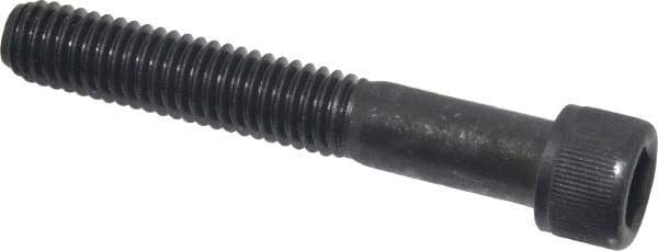 Value Collection - 3/8-16 UNC Hex Socket Drive, Socket Cap Screw - Alloy Steel, Black Oxide Finish, Partially Threaded, 2-1/2" Length Under Head - Eagle Tool & Supply
