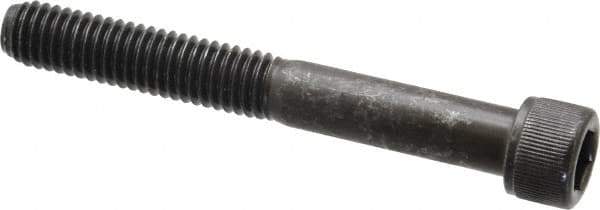 Value Collection - 3/8-16 UNC Hex Socket Drive, Socket Cap Screw - Alloy Steel, Black Oxide Finish, Partially Threaded, 3" Length Under Head - Eagle Tool & Supply