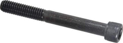 Value Collection - 3/8-16 UNC Hex Socket Drive, Socket Cap Screw - Alloy Steel, Black Oxide Finish, Partially Threaded, 3-1/4" Length Under Head - Eagle Tool & Supply