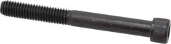 Value Collection - 3/8-16 UNC Hex Socket Drive, Socket Cap Screw - Alloy Steel, Black Oxide Finish, Partially Threaded, 3-1/2" Length Under Head - Eagle Tool & Supply