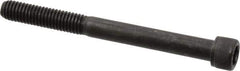 Value Collection - 3/8-16 UNC Hex Socket Drive, Socket Cap Screw - Alloy Steel, Black Oxide Finish, Partially Threaded, 4" Length Under Head - Eagle Tool & Supply