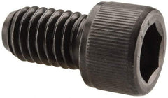 Value Collection - 7/16-14 UNC Hex Socket Drive, Socket Cap Screw - Alloy Steel, Black Oxide Finish, Fully Threaded, 3/4" Length Under Head - Eagle Tool & Supply