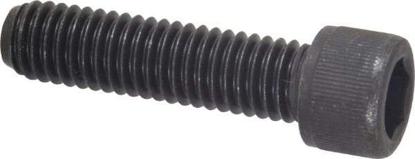 Value Collection - 7/16-14 UNC Hex Socket Drive, Socket Cap Screw - Alloy Steel, Black Oxide Finish, Fully Threaded, 1-3/4" Length Under Head - Eagle Tool & Supply
