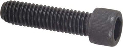 Value Collection - 7/16-14 UNC Hex Socket Drive, Socket Cap Screw - Alloy Steel, Black Oxide Finish, Fully Threaded, 1-3/4" Length Under Head - Eagle Tool & Supply