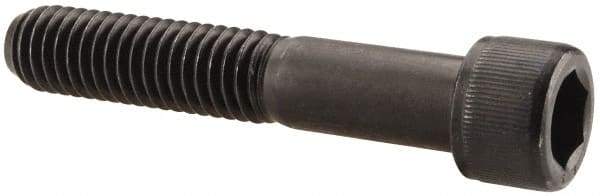 Value Collection - 7/16-14 UNC Hex Socket Drive, Socket Cap Screw - Alloy Steel, Black Oxide Finish, Partially Threaded, 2-1/2" Length Under Head - Eagle Tool & Supply