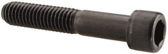 Value Collection - 7/16-14 UNC Hex Socket Drive, Socket Cap Screw - Alloy Steel, Black Oxide Finish, Partially Threaded, 2-1/2" Length Under Head - Eagle Tool & Supply