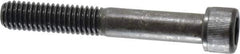 Value Collection - 7/16-14 UNC Hex Socket Drive, Socket Cap Screw - Alloy Steel, Black Oxide Finish, Partially Threaded, 3" Length Under Head - Eagle Tool & Supply