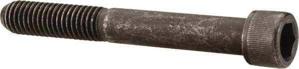 Value Collection - 7/16-14 UNC Hex Socket Drive, Socket Cap Screw - Alloy Steel, Black Oxide Finish, Partially Threaded, 3-1/2" Length Under Head - Eagle Tool & Supply