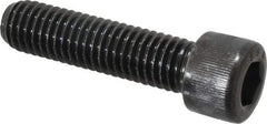 Value Collection - 1/2-13 UNC Hex Socket Drive, Socket Cap Screw - Alloy Steel, Black Oxide Finish, Fully Threaded, 2" Length Under Head - Eagle Tool & Supply