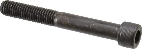 Value Collection - 1/2-13 UNC Hex Socket Drive, Socket Cap Screw - Alloy Steel, Black Oxide Finish, Partially Threaded, 4" Length Under Head - Eagle Tool & Supply