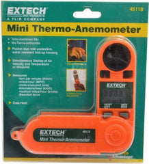 Extech - 0.5 to 28 m/Sec Air Anemometer - 122°F Max - Eagle Tool & Supply