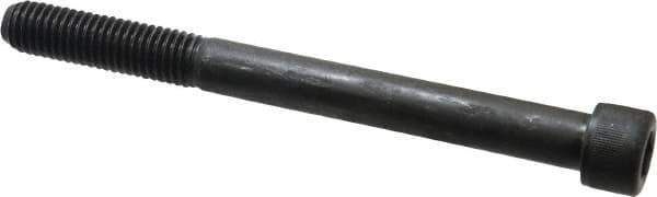 Value Collection - 1/2-13 UNC Hex Socket Drive, Socket Cap Screw - Alloy Steel, Black Oxide Finish, Partially Threaded, 5-1/2" Length Under Head - Eagle Tool & Supply