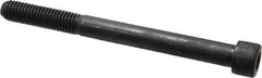 Value Collection - 1/2-13 UNC Hex Socket Drive, Socket Cap Screw - Alloy Steel, Black Oxide Finish, Partially Threaded, 5-1/2" Length Under Head - Eagle Tool & Supply