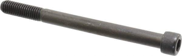 Value Collection - 1/2-13 UNC Hex Socket Drive, Socket Cap Screw - Alloy Steel, Black Oxide Finish, Partially Threaded, 6" Length Under Head - Eagle Tool & Supply