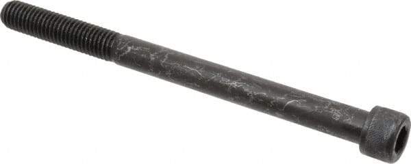 Value Collection - 1/2-13 UNC Hex Socket Drive, Socket Cap Screw - Alloy Steel, Black Oxide Finish, Partially Threaded, 6-1/2" Length Under Head - Eagle Tool & Supply