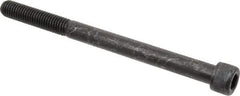 Value Collection - 1/2-13 UNC Hex Socket Drive, Socket Cap Screw - Alloy Steel, Black Oxide Finish, Partially Threaded, 6-1/2" Length Under Head - Eagle Tool & Supply