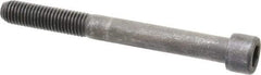 Value Collection - 5/8-11 UNC Hex Socket Drive, Socket Cap Screw - Alloy Steel, Black Oxide Finish, Partially Threaded, 6" Length Under Head - Eagle Tool & Supply