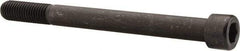 Value Collection - 5/8-11 UNC Hex Socket Drive, Socket Cap Screw - Alloy Steel, Black Oxide Finish, Partially Threaded, 7" Length Under Head - Eagle Tool & Supply