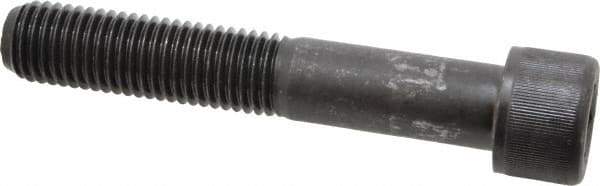 Value Collection - 3/4-10 UNC Hex Socket Drive, Socket Cap Screw - Alloy Steel, Black Oxide Finish, Partially Threaded, 4-1/2" Length Under Head - Eagle Tool & Supply