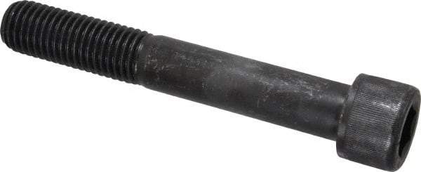 Value Collection - 3/4-10 UNC Hex Socket Drive, Socket Cap Screw - Alloy Steel, Black Oxide Finish, Partially Threaded, 5" Length Under Head - Eagle Tool & Supply