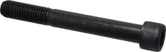 Value Collection - 3/4-10 UNC Hex Socket Drive, Socket Cap Screw - Alloy Steel, Black Oxide Finish, Partially Threaded, 6" Length Under Head - Eagle Tool & Supply