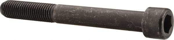 Value Collection - 3/4-10 UNC Hex Socket Drive, Socket Cap Screw - Alloy Steel, Black Oxide Finish, Partially Threaded, 6-1/2" Length Under Head - Eagle Tool & Supply