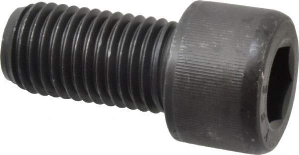 Value Collection - 1-8 UNC Hex Socket Drive, Socket Cap Screw - Alloy Steel, Black Oxide Finish, Fully Threaded, 2" Length Under Head - Eagle Tool & Supply