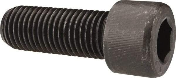 Value Collection - 1-8 UNC Hex Socket Drive, Socket Cap Screw - Alloy Steel, Black Oxide Finish, Fully Threaded, 2-3/4" Length Under Head - Eagle Tool & Supply