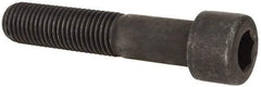 Value Collection - 1-8 UNC Hex Socket Drive, Socket Cap Screw - Alloy Steel, Black Oxide Finish, Partially Threaded, 5" Length Under Head - Eagle Tool & Supply