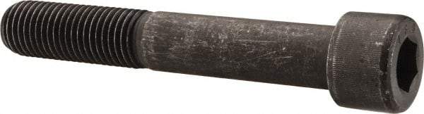Value Collection - 1-8 UNC Hex Socket Drive, Socket Cap Screw - Alloy Steel, Black Oxide Finish, Partially Threaded, 6-1/2" Length Under Head - Eagle Tool & Supply