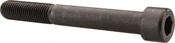 Value Collection - 1-8 UNC Hex Socket Drive, Socket Cap Screw - Alloy Steel, Black Oxide Finish, Partially Threaded, 8" Length Under Head - Eagle Tool & Supply