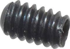 Value Collection - #0-80 UNF, 3/32" OAL, Cup Point Set Screw - Grade 8 Alloy Steel, 0.028" Key - Eagle Tool & Supply